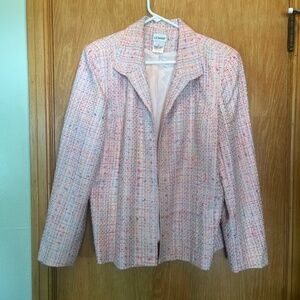 Multicolor Tweed Jacket